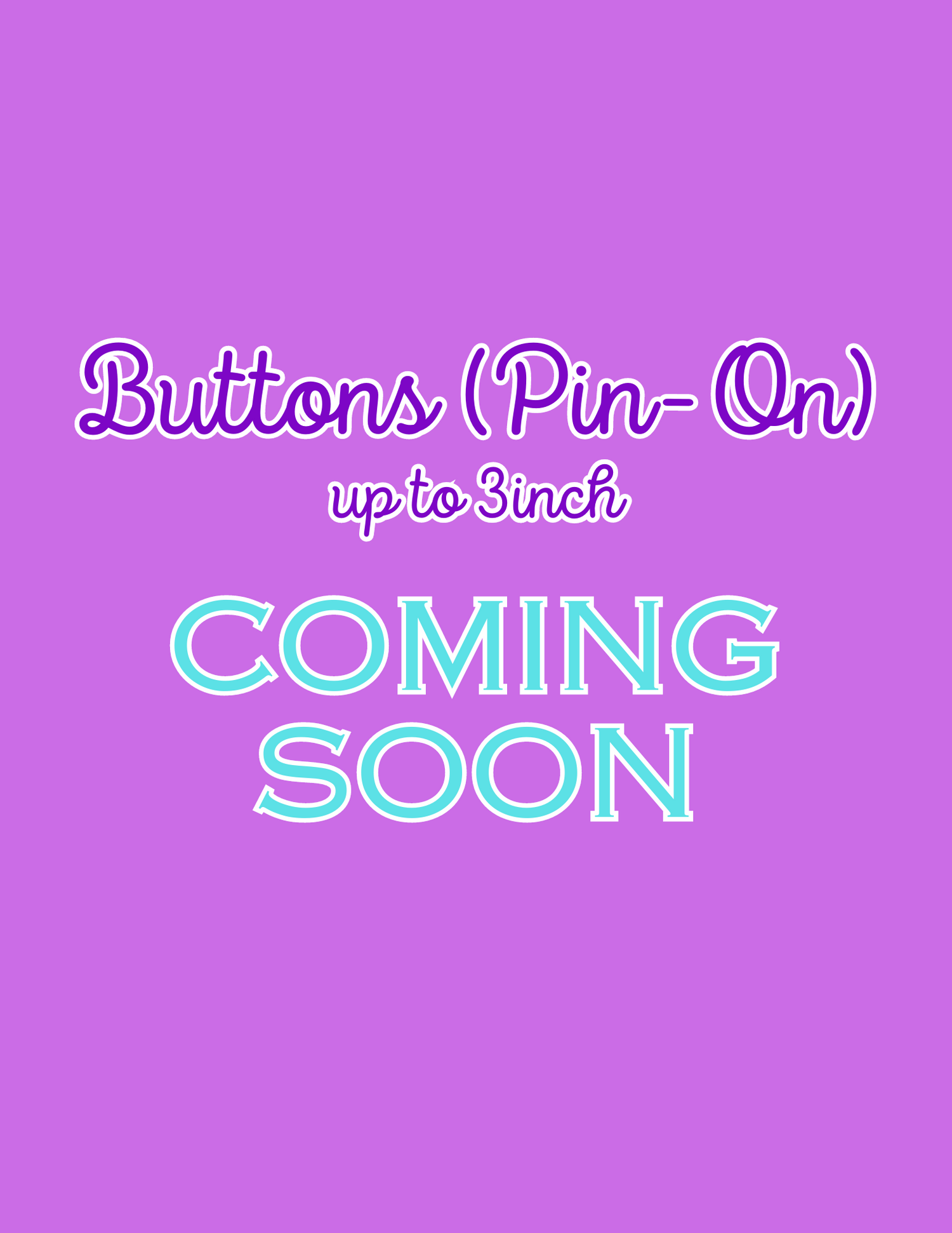 Buttons (Pin On)